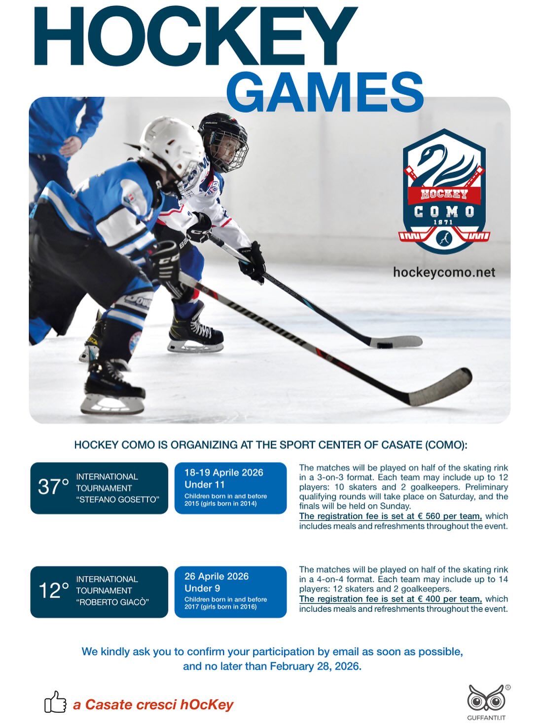 Tornei Hockey Como 2026